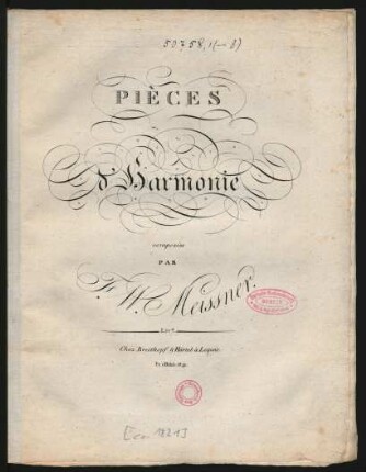 Liv. 2: Pièces d'Harmonie