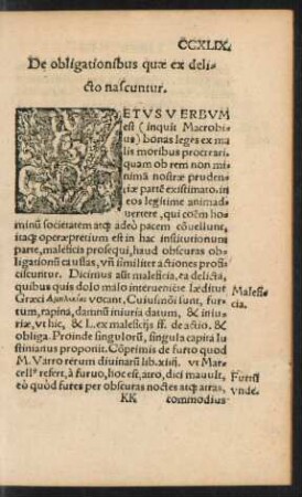 De obligationibus quae e delicto nascuntur.
