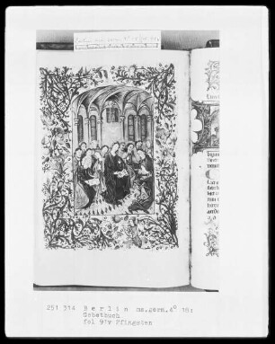 Gebetbuch — Pfingsten, Folio 91verso
