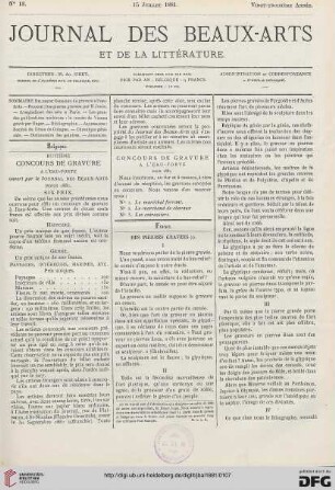Nr. 13 (15 Juillet 1881)
