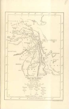 Outline of the Upper Waters of the Me Kawng