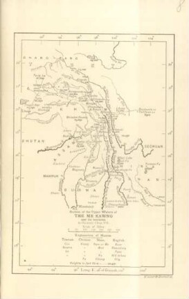 Outline of the Upper Waters of the Me Kawng