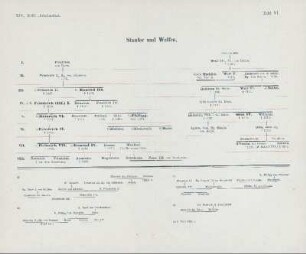 Tafel VI. Staufer und Welfen
