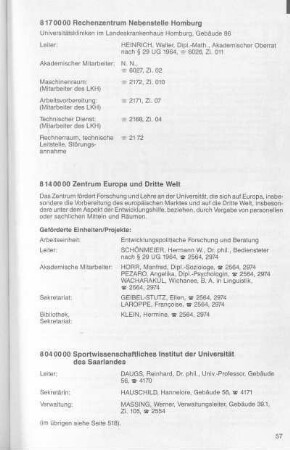 Zentrum Europa und Dritte Welt