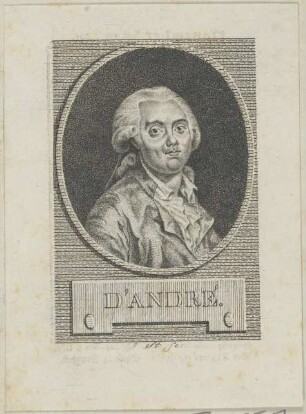 Bildnis des Antoine-Baltazar-Joseph d' André