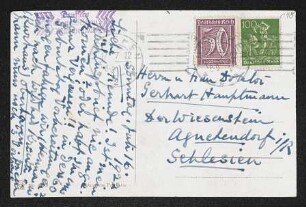 Brief von Herma Fiedler und Ethel Mary Fiedler an Margarete Hauptmann und Gerhart Hauptmann