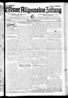 Essener allgemeine Zeitung. 1918-1943