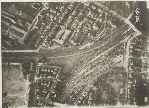 Bahnhof Augsburg, Südosten (1600 m)