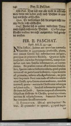 Fer. II. Paschat. Epist. Act. X. 34-41
