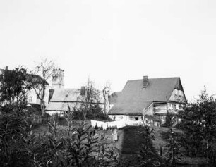 Neuland/Schlesien, Kreis Löwenburg (heute: Niwnice), Blick zur Kirche