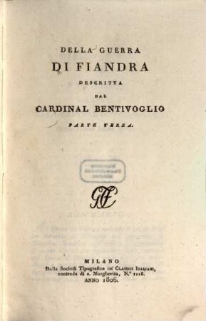 Della guerra di Fiandra, 3