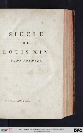 Siècle de Louis XIV