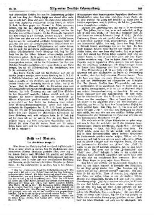 Geist und Materie
