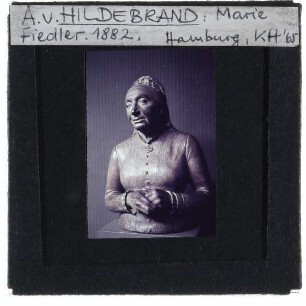 Hildebrand, Büste Marie Fiedler