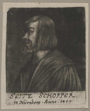 Bildnis des Seitz Schopper