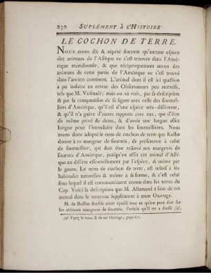 Le Cochon De Terre.