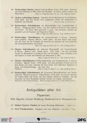 Antiquitäten aller Art.