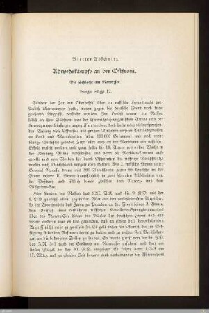 Vierter Abschnitt: Abwehrkämpfe an der Ostfront