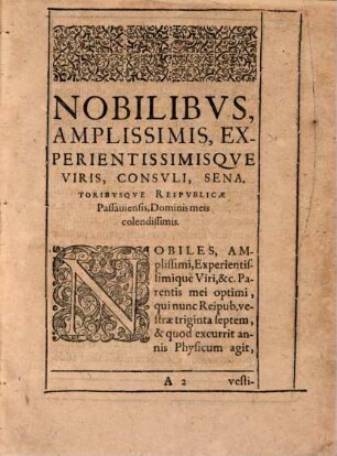 Dispvtatio Medica. De Qvatvor Hvmoribus