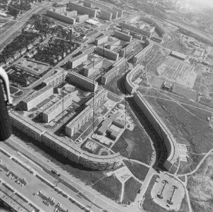 Neubaugebiet Gera-Lusan : Blickrichtung Nordosten