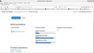 A semiautomatic approach for testing the accessibility of web pages