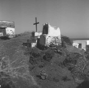 Stromboli, Bildstock im Ort