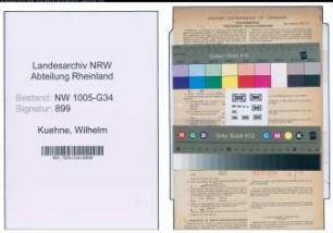 Entnazifizierung Wilhelm Kuehne , geb. 08.12.1905 (Dentist)