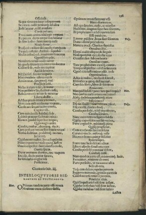 Charitatis Ode iiii. Interloquutores Hieronymus Et Polyglossus