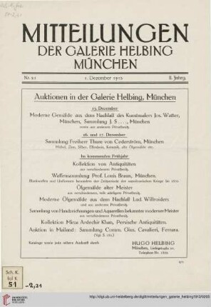 Nr. 21 (1. Dezember)