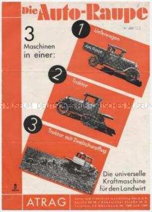 Die Auto-Raupe