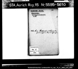 Hausierkonzessionen und -gesuche: Bruno Heidebrink aus Simonswolde, Handel mit Senf und Zichorien