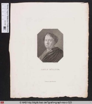 Porträt des Adolf Müllner