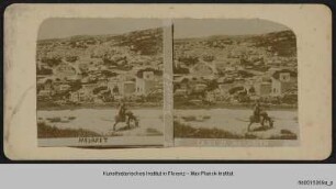 Eselsreiter auf der Straße nach Nazareth