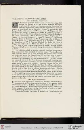The Rodin Exhibition