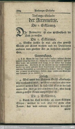 [6.] Anfangs-Gründe der Aerometrie
