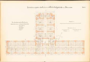 Archiv- und Bibliotheksgebäude, Hannover: Grundriss 2.OG 1:100