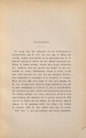 Bijdrage tot de kennis van het oudste Christendom : Inaug. Diss. v. Leiden