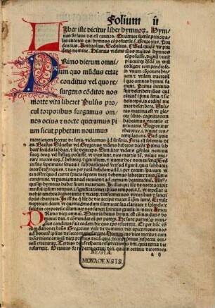 Expositio hymnorum