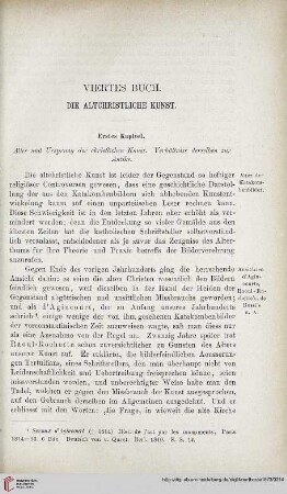 Viertes Buch: Die altchristliche Kunst