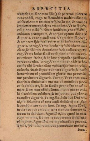 Pia nonnulla Et Devota Exercitia Intimae Devotionis suauitate castam animam in Deum eleuantia