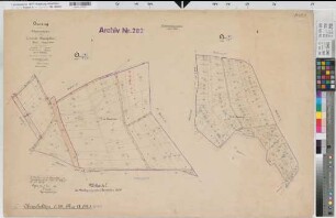 Oberschelden (Siegen), Umlegung Oberschelden, Bl.5 Urkarte 1 Flur A