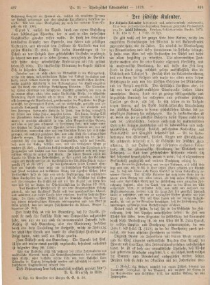 488-497 Der jüdische Kalender