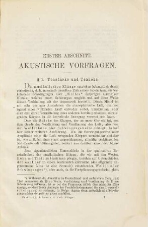 Die Lehre von den musikalischen Klängen : ein Beitrag zur aesthetischen Begründung der Harmonielehre