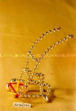 Gablonzer Christbaumschmuck - Schubkarre