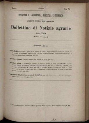 Maggio. Num. 26.