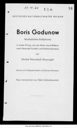 Boris Godunow