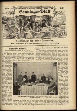 Ausgabe vom Sonntag, den 21. Mai 1916.