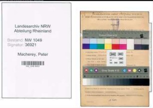 Entnazifizierung Peter Macherey , geb. 27.12.1873 (Gaertner)