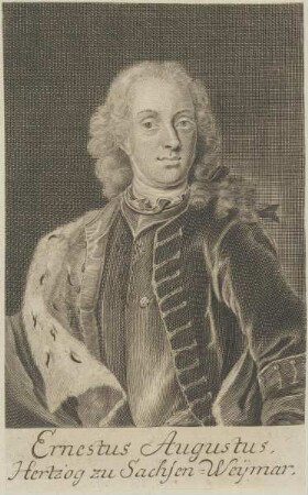 Bildnis des Ernestus Augustus, Herzog von Sachsen-Weimar