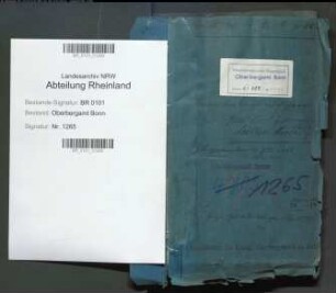 Müller-Herrings; Paul, Bergassessor; Prüfungs- u. Personalakten Band 1